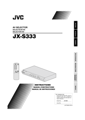 JVC JX-S333 Instructions Manual