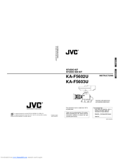 Jvc KA-F5602U Instructions Manual