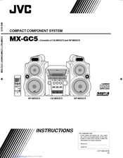 JVC MX-GC5J Instructions Manual