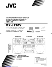 JVC MX-J170V Instruction Manual