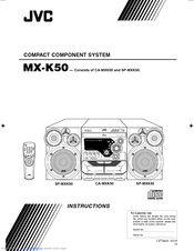 JVC CA-MXK50 Instruction Manual