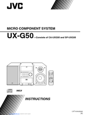 JVC SP-UXG50 Instructions Manual