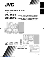 JVC CA-UXJ55V Instruction Manual