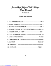 Jaton AV-AST50318 User Manual