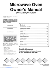 Jenn-Air JMC8130DDQ Owner's Manual