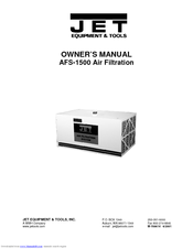 Jet AFS-1500 Owner's Manual