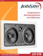 Jobsite LST-CTR Datasheet