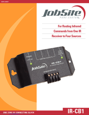 Jobsite IR-CB1 Datasheet