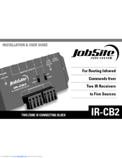 Jobsite IR-CB2 Installation & User Manual