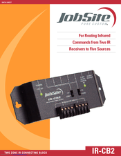 Jobsite IR-CB2 Datasheet