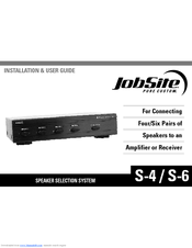 Jobsite S-4 Installation And User Manual