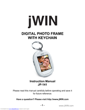 jWIN JP-141 Instruction Manual