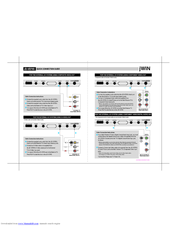 jWIN JD-VD765 Quick Connection Manual