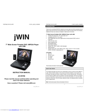 jWIN JD-VD768 Instruction Manual