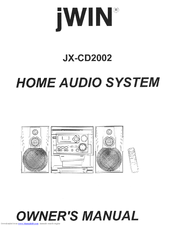 jWIN JX-CD2002 Owner's Manual