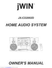 jWIN JX-CD2002d Owner's Manual
