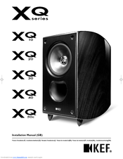 KEF XQ Series XQ60 Installation Manual