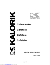 Kalorik USK CM 20903 Operating Instructions Manual