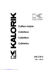 Kalorik USK CM 5 Operating Instructions Manual
