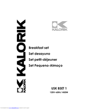 Kalorik USK BSET 1 Operating Instructions Manual