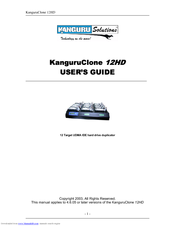 Kanguru KanguruClone 4 HD User Manual
