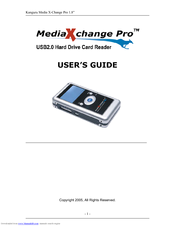 Kanguru Media X-Change Pro User Manual