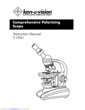 Ken A Vision T-1941 Instruction Manual