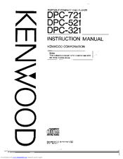 Kenwood DPC-721 Instruction Manual