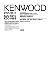 Kenwood KDC 6015 Manuals ManualsLib