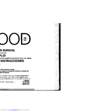Kenwood KDC-X811 Instruction Manual