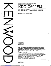 Kenwood KDC-C602 Instruction Manual