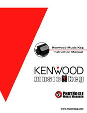 Kenwood KHD-C710 - Music Keg Digital Player User Manual