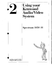 Kenwood Spectrum 1050AV User Manual