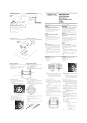 Kenwood KNA-PG100 Instruction Manual