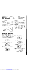 Kenwood SRC-401 Assembly Instructions