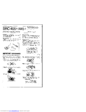 Kenwood SRC-405 Assembly Instructions