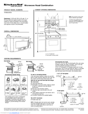 KitchenAid Architect Series II KHMS2050SSS Dimensions