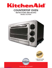 Kitchenaid KCO1005 Instructions And Recipes Manual
