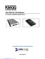 Klegg NetDisk NDU10-500 User Manual