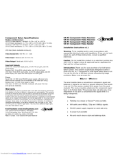 Knoll UR-P3 Installation Instructions