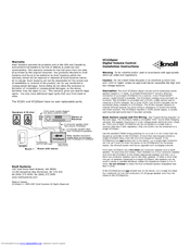 Knoll VC220PMI Installation Instructions