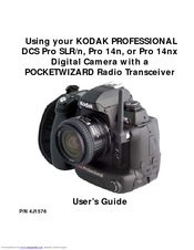 Kodak Pro 14n - DCS-14N 13.89MP Professional Digital SLR Camera User Manual