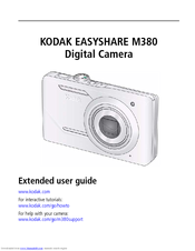 Kodak M380 - EASYSHARE Digital Camera Extended User Manual