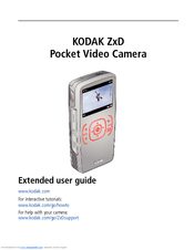 Kodak ZxD Extended User Manual