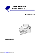 Kodak PPM200 Quick Start Manual