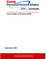 Kodak PPM200 User Manual