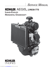 Kohler AEGIS LH750 Service Manual