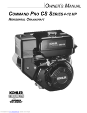Kohler CS12 Owner's Manual