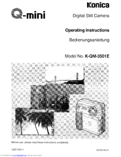 Konica Minolta Q-mini K-QM-3501E User Manual