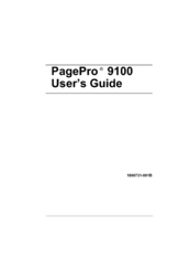 Konica Minolta PagePro 9100 User Manual